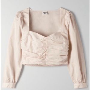 Aritzia Sunday Best blouse in size 8